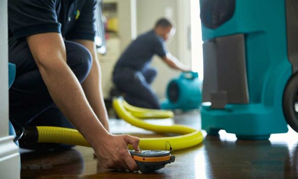 water damage cleaning