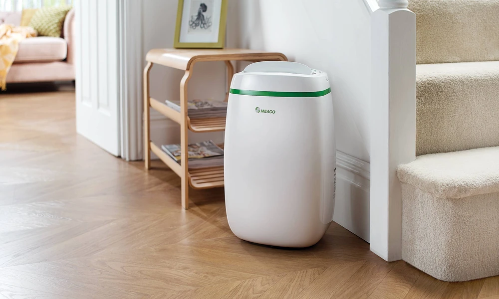 How to compare portable dehumidifier rental options in Vaughan with a workbench leg sitting on damp concrete in mind