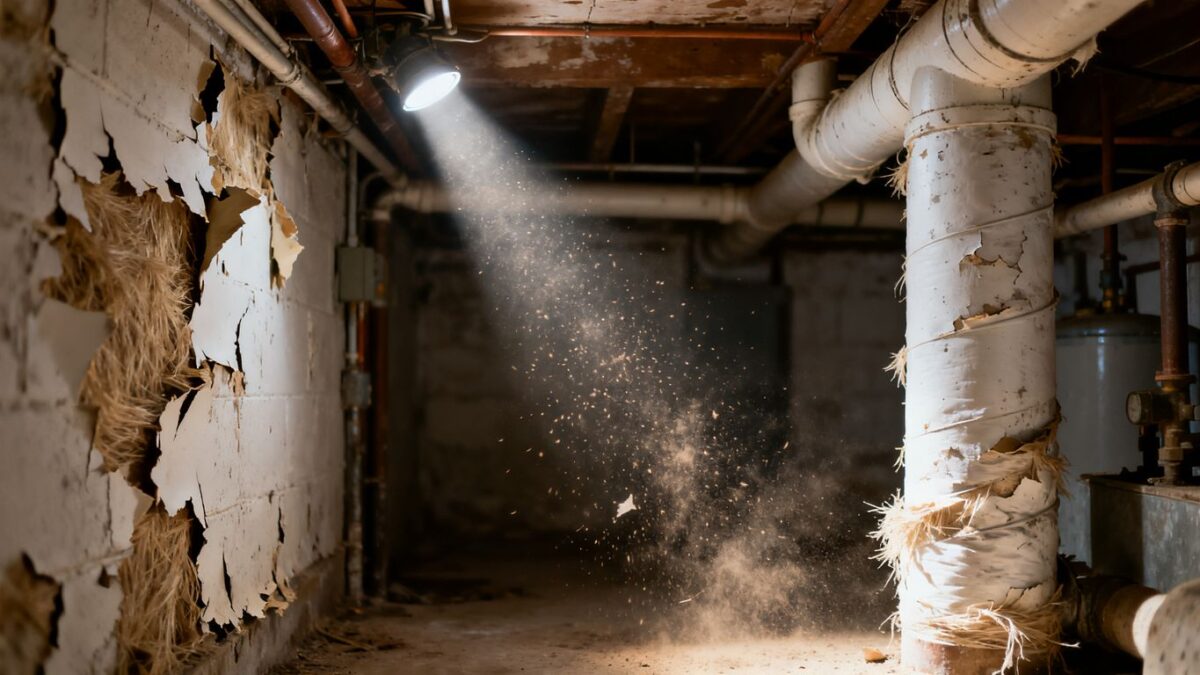 Understanding the risks of asbestos in older homes