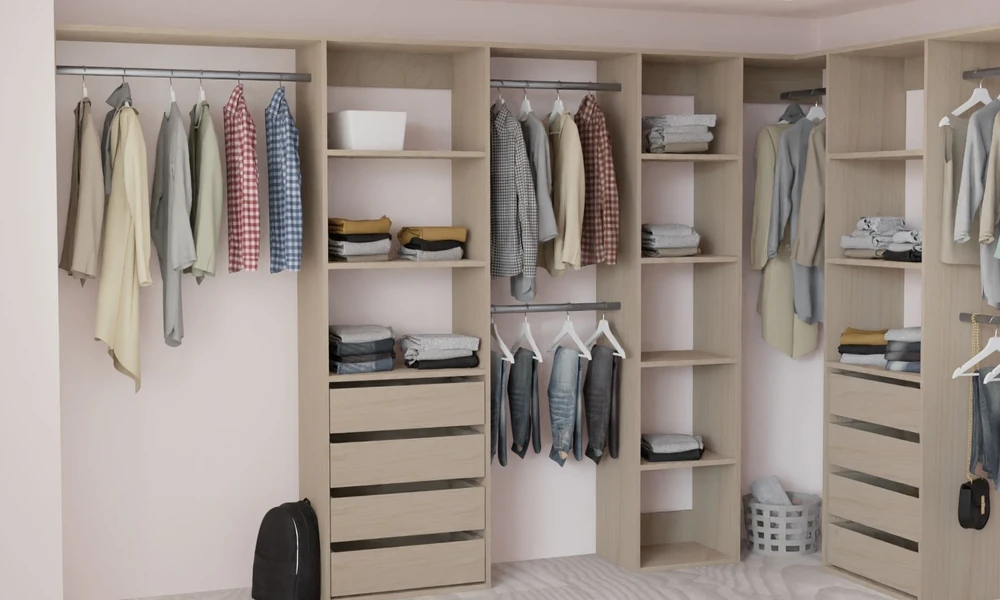 Walk In Wardrobe Designs That Balance Style and Storage